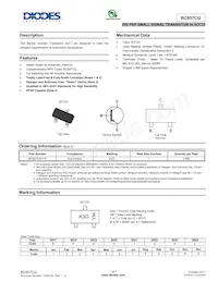 BC857CQ-7-F Datasheet Cover
