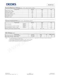 BC857CQ-7-F Datasheet Page 2