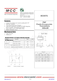 BC857S-TP數據表 封面