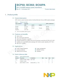 BCP68-25/ZLX Datasheet Page 2