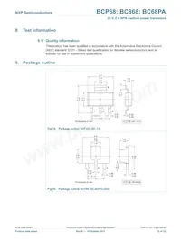 BCP68-25/ZLX Datasheet Pagina 16