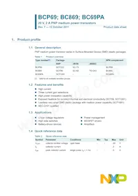 BCP69-16/ZLX Datasheet Pagina 2