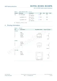 BCP69-16/ZLX Datasheet Page 3
