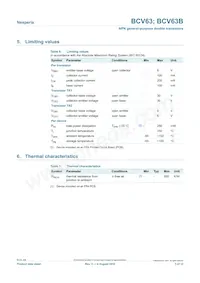 BCV63 Datasheet Page 3