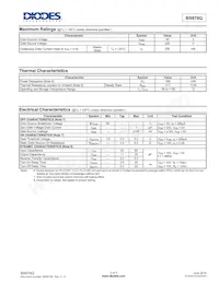 BS870Q-7-F Datasheet Pagina 2