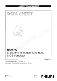 BSH103 Datasheet Pagina 2