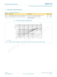 BSH114 Datasheet Page 5