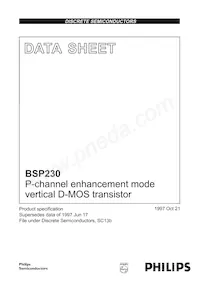 BSP230 Datenblatt Seite 2