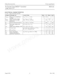 BSS123/LF1R Datasheet Page 3