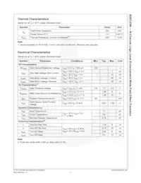 BSS123W Datasheet Pagina 3