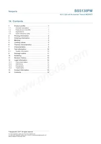 BSS138PW Datasheet Page 16