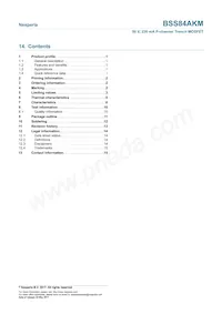 BSS84AKM數據表 頁面 16