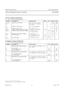 BUJ303B Datasheet Page 3
