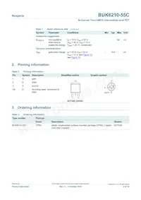 BUK6210-55C Datasheet Page 2
