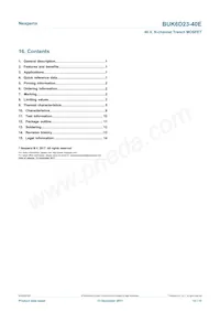 BUK6D23-40EX Datasheet Page 15