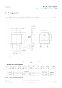 BUK7212-55B Datasheet Page 10