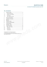 BUK7610-100B Datasheet Page 12