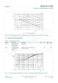 BUK7611-55A Datasheet Page 4