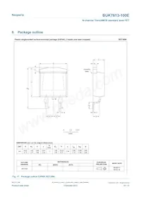 BUK7613-100E Datasheet Page 10