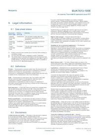 BUK7613-100E Datasheet Page 11
