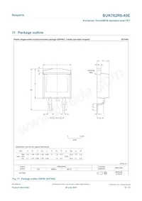 BUK762R6-40E Datasheet Page 10