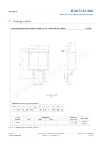 BUK7635-55A Datasheet Page 9