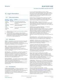BUK763R1-60E Datasheet Page 11
