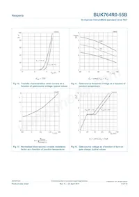 BUK764R0-55B Datasheet Page 8