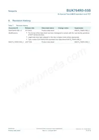 BUK764R0-55B Datasheet Page 11