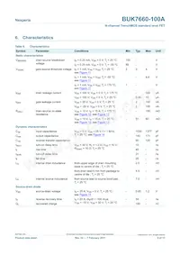 BUK7660-100A Datasheet Page 5