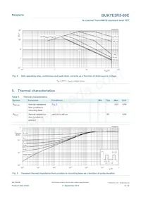 BUK7E3R5-60E Datasheet Page 4