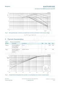 BUK7E4R6-60E Datasheet Page 4