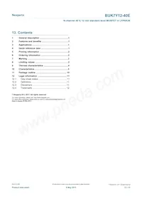 BUK7Y12-40EX Datasheet Pagina 13