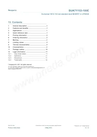 BUK7Y153-100EX Datasheet Page 13