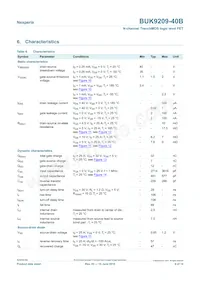 BUK9209-40B Datasheet Page 6