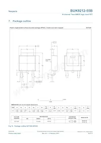 BUK9212-55B Datasheet Page 9