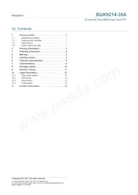 BUK9214-30A Datasheet Page 14