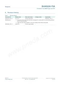 BUK9226-75A Datasheet Page 11
