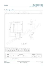 BUK9609-40B Datasheet Page 10
