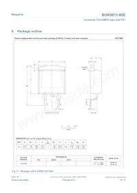 BUK9611-80E Datasheet Page 10