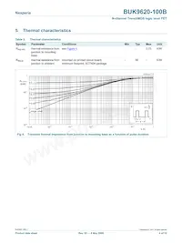 BUK9620-100B Datasheet Page 4