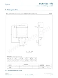 BUK9620-100B Datasheet Page 9