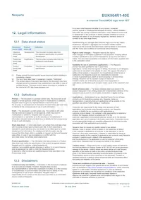 BUK964R1-40E Datasheet Page 11