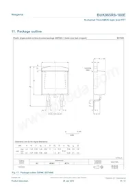 BUK965R8-100E Datasheet Page 10