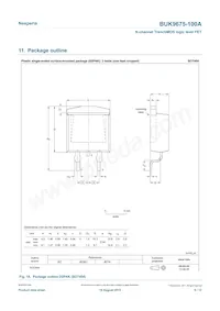 BUK9675-100A Datasheet Page 9
