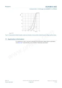 BUK9M14-40EX Datasheet Pagina 9