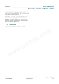 BUK9M24-40EX Datasheet Page 12