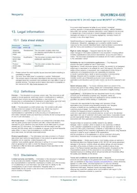BUK9M24-60EX Datasheet Page 11