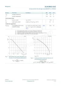 BUK9M85-60EX Datasheet Page 3