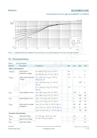 BUK9M85-60EX Datasheet Page 5